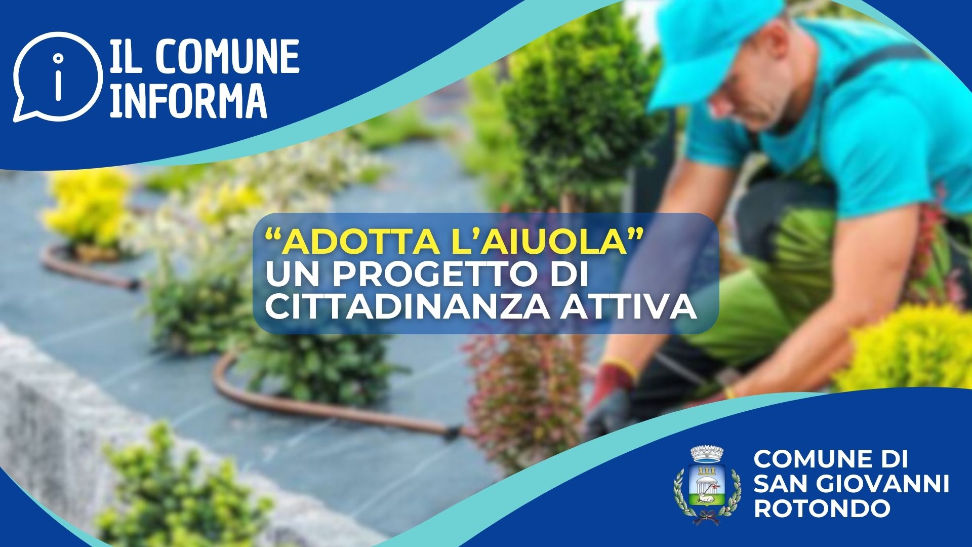 “Adotta l’aiuola”: un progetto di cittadinanza attiva per prendersi cura del verde pubblico