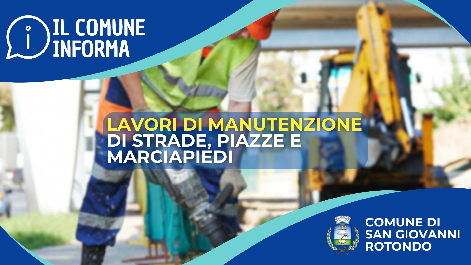 Nelle prossime settimane partiranno lavori di manutenzione di strade, piazze e marciapiedi su tutto il territorio